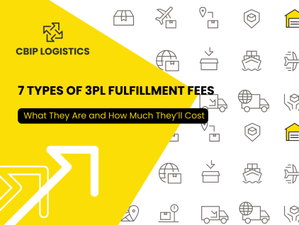 The 7 Types of 3PL Fulfillment Fees and Their Typical Cost